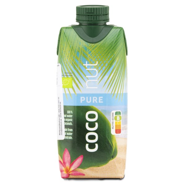 Aqua Verde Kokosvatten Eko från Koncentrat, 330 ml