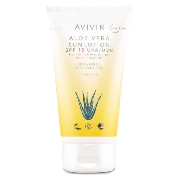 Avivir Aloe Vera Sun Lotion SPF 15, 150 ml