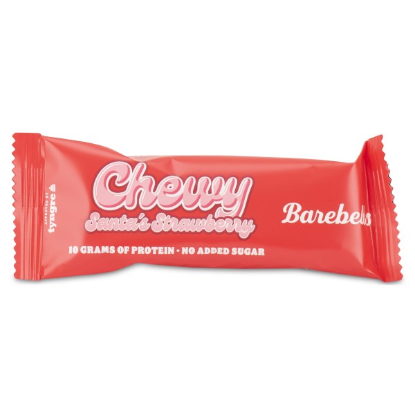 Barebells Chewy Santas Strawberry, Strawberry, 1 st