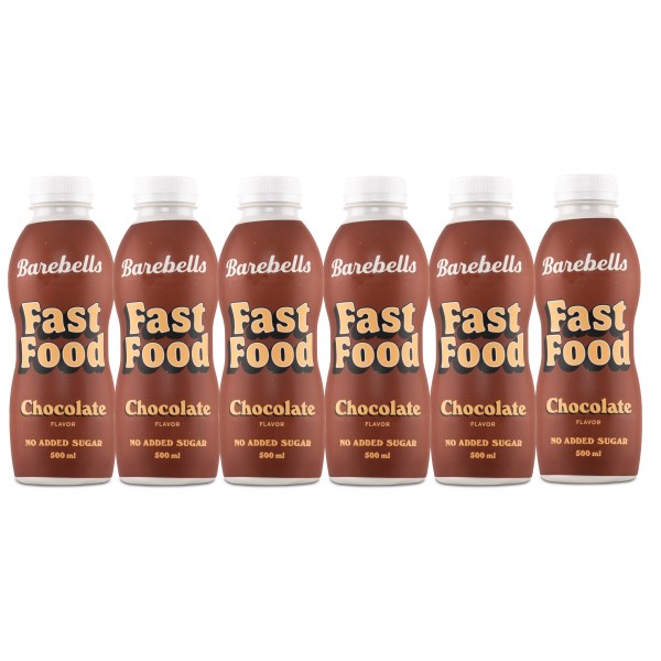 Barebells Fast Food, Chocolate, 6-pack