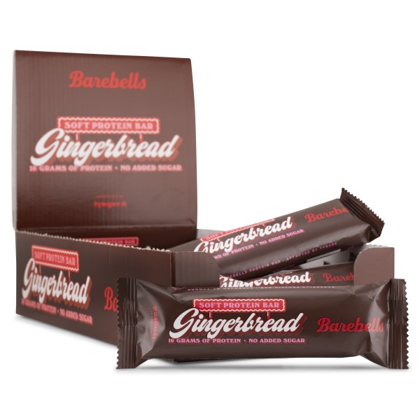 Barebells Soft Protein Bar, Gingerbread, 12-pack