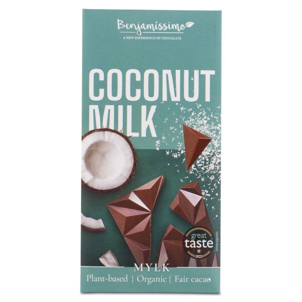 Benjamissimo Choklad Mylk, Kokosnöt, 60 g