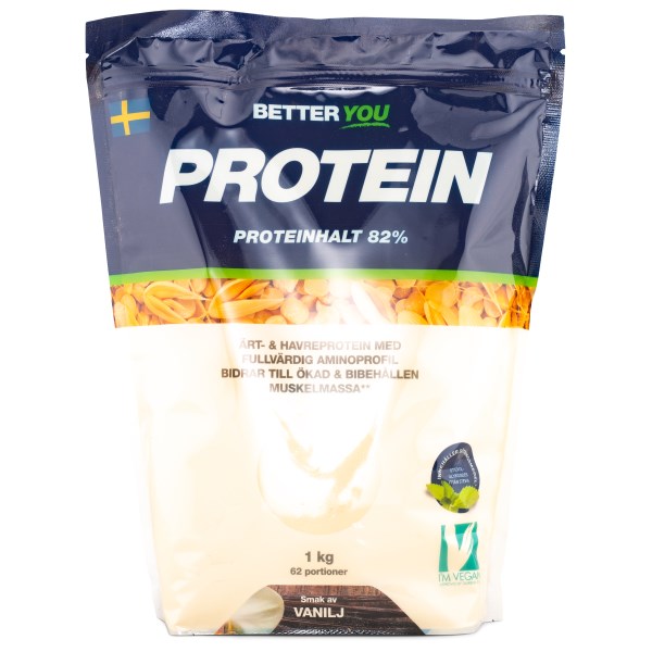 Better You Ärt & Havreprotein, Vanilj, 1 kg