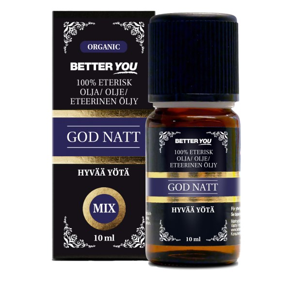 Better You Eterisk God Natt Mixolja EKO, 10 ml