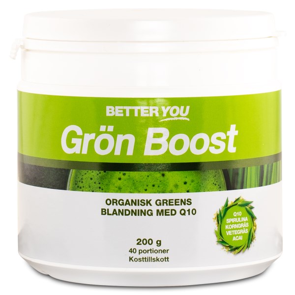 Better You Grön Boost Pulver, 200 g