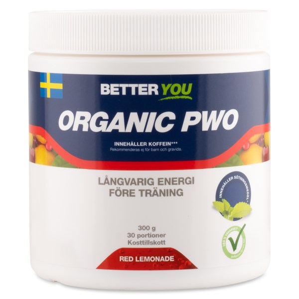 Better You Organic PWO, Red Lemonade, 300 g