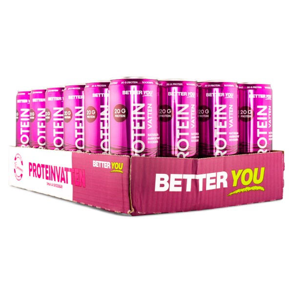 Better You Proteinvatten, Skogsbär, 24-pack