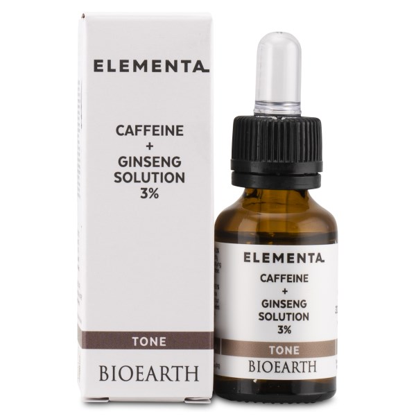 Bioearth Elementa Caffeine 2% + Ginseng 1% Booster, 15 ml