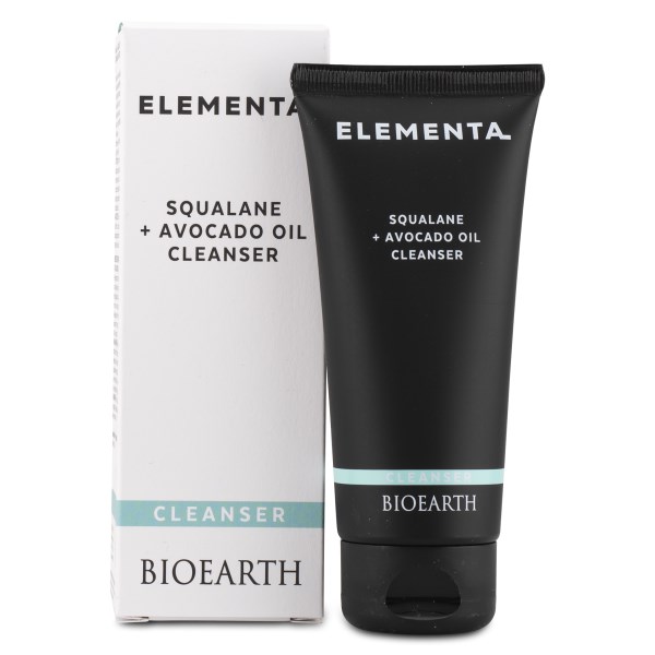 Bioearth Elementa Squalane + Avocado Oil Cleanser, 100 ml