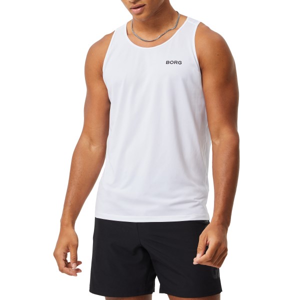 Björn Borg Athletic Tank, , White