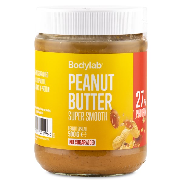 Bodylab Peanut Butter , 500 g, Super Smooth