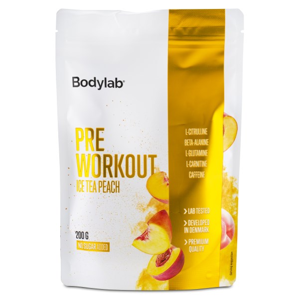 Bodylab PWO, 200 g, Ice Tea Peach