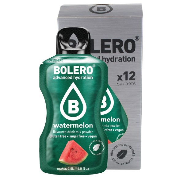 Bolero Sticks, Watermelon, 12-pack