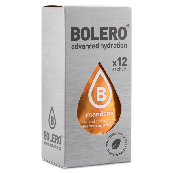 Bolero Sticks, Mandarin, 12-pack