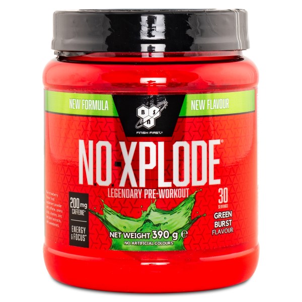 BSN N.O-Xplode Legendary, Green Burst, 390 g