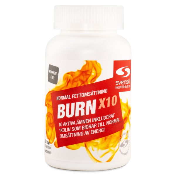 BURN, 120 kaps, Utan koffein