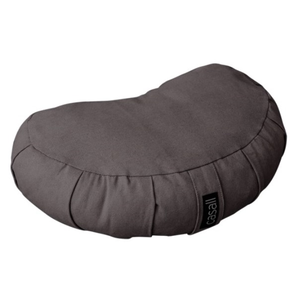 Casall Meditation Pillow Halfmoon Shape, 1 st, Warm Grey