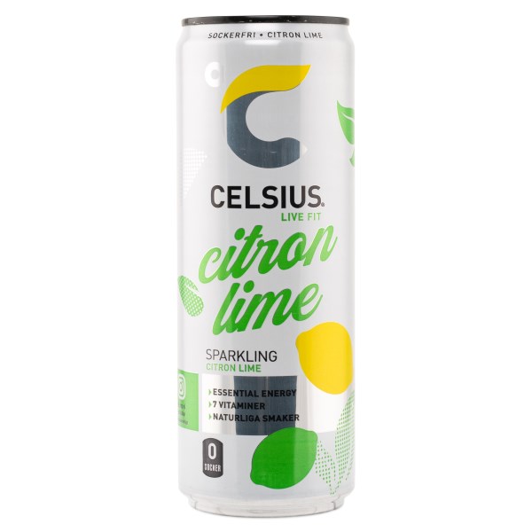 Celsius, Lemon Lime kolsyrad, 1 st