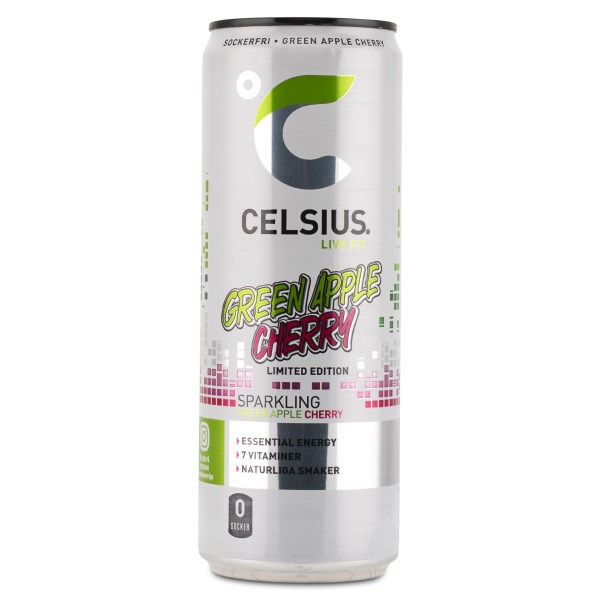 Celsius, Green Apple Cherry, 1 st