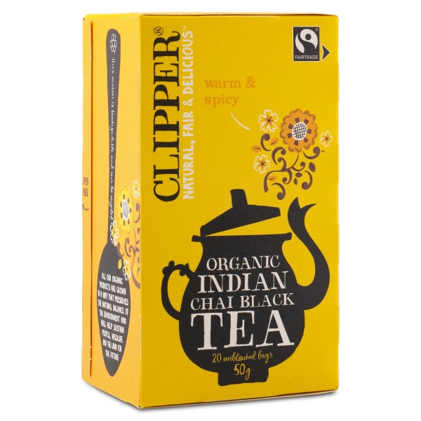 Clipper Tea Indian Chai EKO, 20 påsar