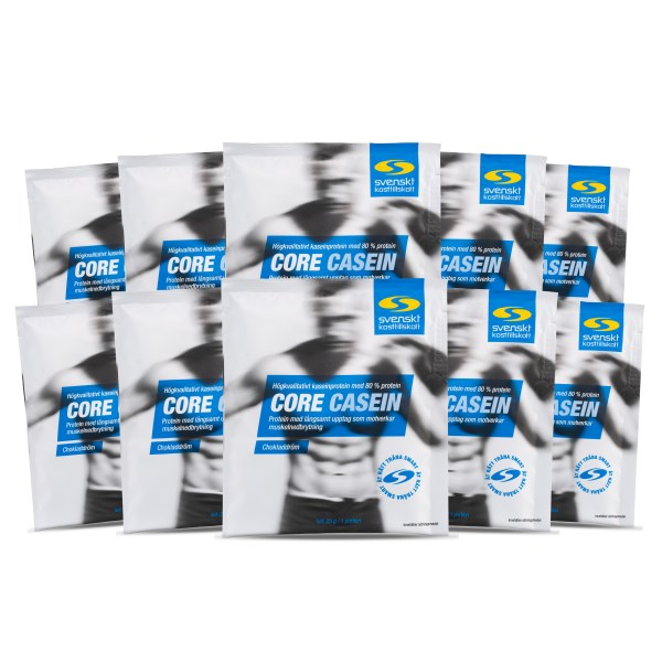 Core Casein Portionspåse, Chokladdröm, 10-pack