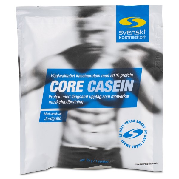 Core Casein Portionspåse, Jordgubb, 25 g