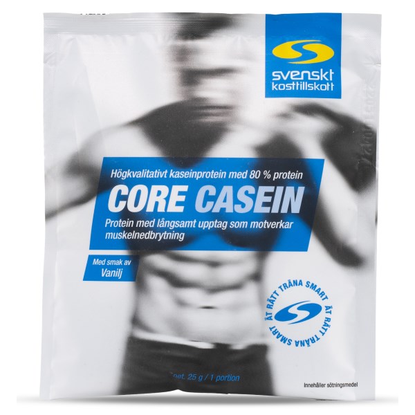 Core Casein Portionspåse, Vanilj, 25 g