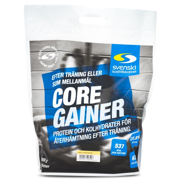 Core Gainer, Gräddig Vaniljshake, 4 kg