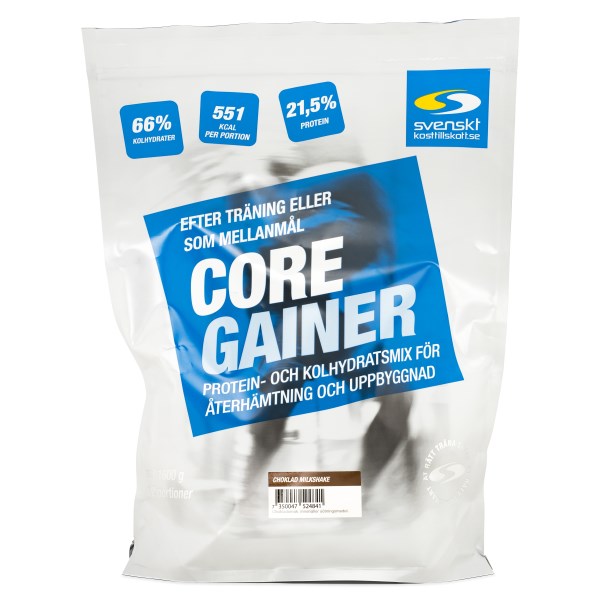 Core Gainer, Choklad Milkshake, 1,6 kg