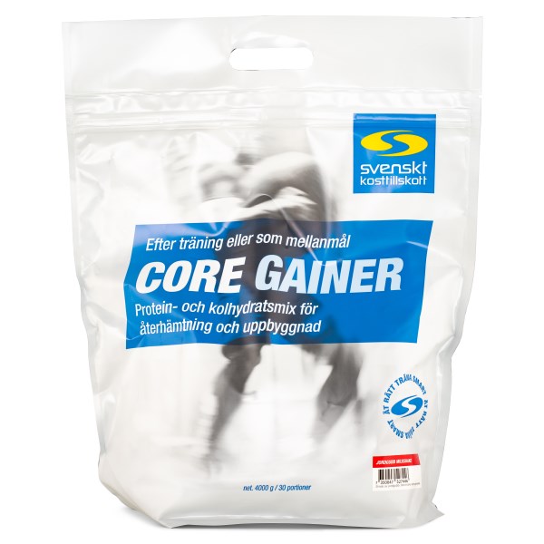 Core Gainer, Jordgubb Milkshake, 4 kg