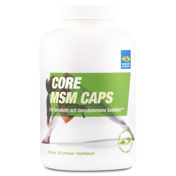 Core MSM Caps, 180 kaps