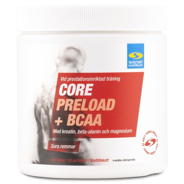 Core Preload + BCAA, Sura Remmar, 440 g