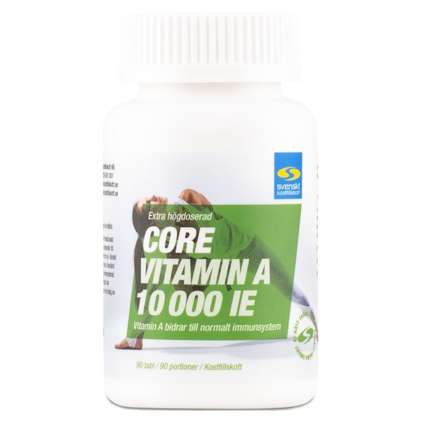 Core Vitamin A 10000 IE, 90 tabl