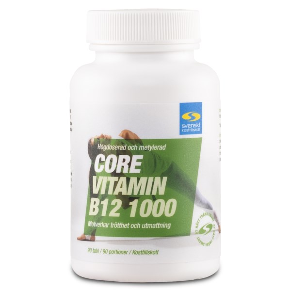 Core Vitamin B12, 90 tabl