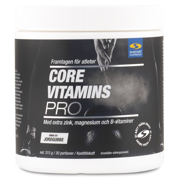 Core Vitamins Pro, Jordgubb, 315 g