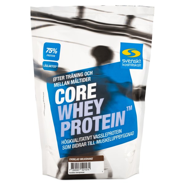 Core Whey Protein, Choklad Milkshake, 1 kg