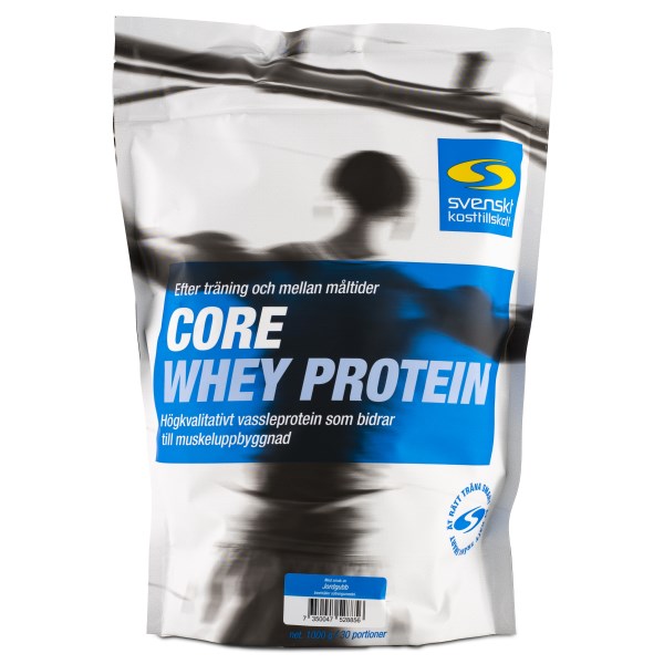 Core Whey Protein, Jordgubb, 1 kg