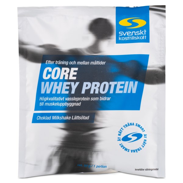 Core Whey Protein Portionspåse, Cappuccino, 10-pack