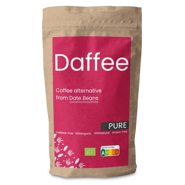 Daffee Koffeinfritt Dadelkaffe, Pure, 250 g