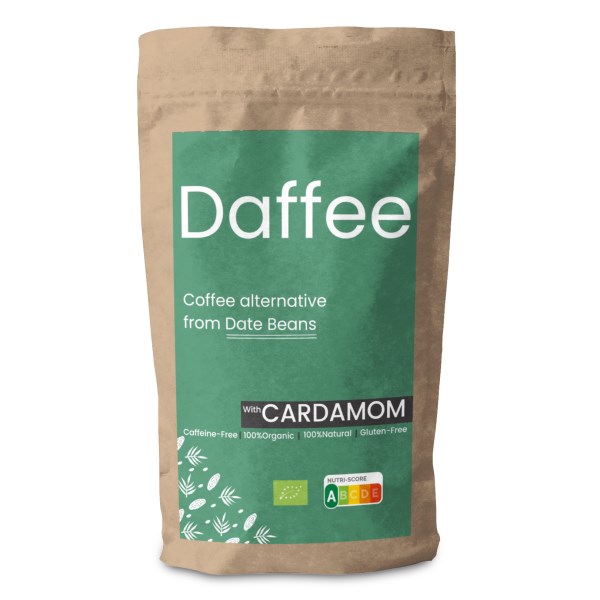 Daffee Koffeinfritt Dadelkaffe, Kardemumma, 250 g