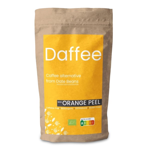 Daffee Koffeinfritt Dadelkaffe, Apelsinskal, 250 g