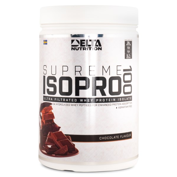 Delta Nutrition Supreme ISO PRO 100, Chocolate, 900 g