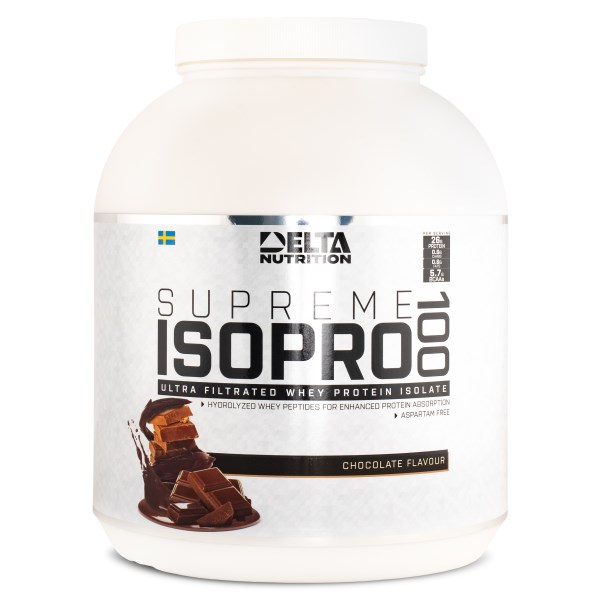 Delta Nutrition Supreme ISO PRO 100, Chocolate, 2,2 kg