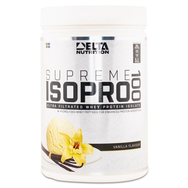 Delta Nutrition Supreme ISO PRO 100, Vanilla, 900 g