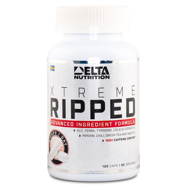 Delta Nutrition Xtreme Ripped, 120 kaps