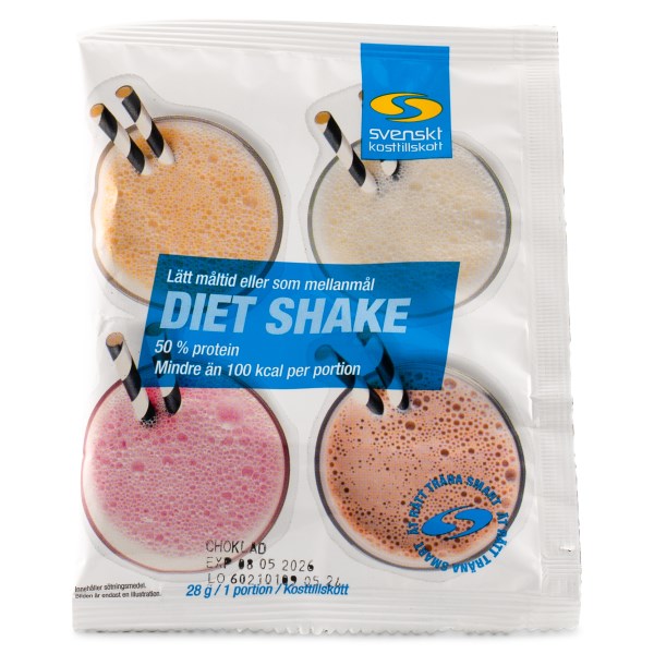 Diet Shake Portionspåse, Choklad, 28 g