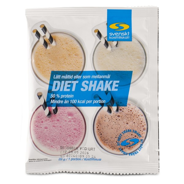 Diet Shake Portionspåse, Skogsbär Yoghurt, 28 g