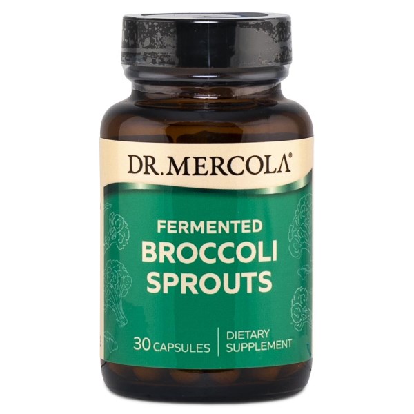 Dr Mercola Fermented Broccoli Sprouts, 30 kaps