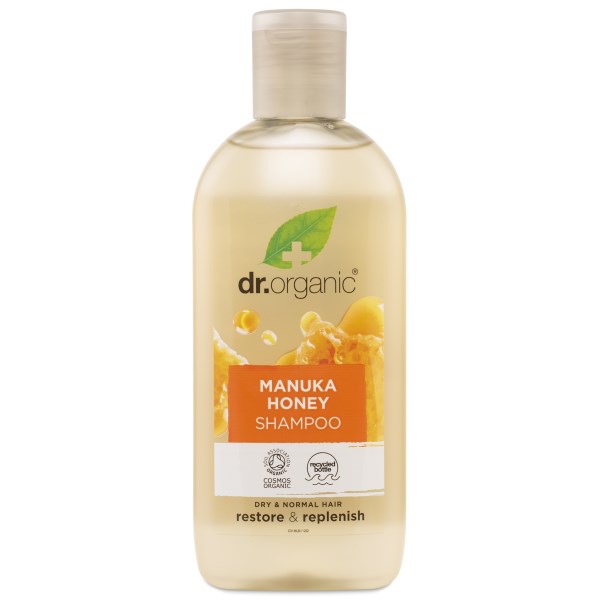 Dr Organic Manukahonung Schampo, 265 ml