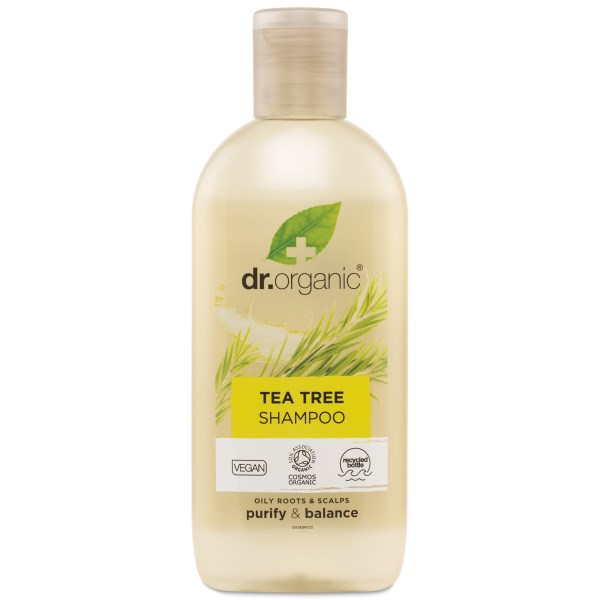 Dr Organic Tea Tree Shampoo, 265 ml